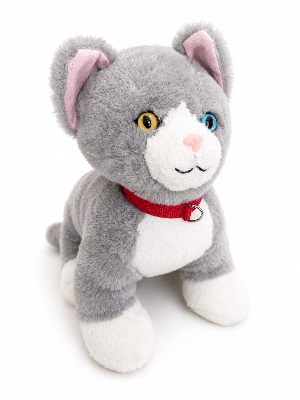 Build A Bear Promise Cat Grey and White